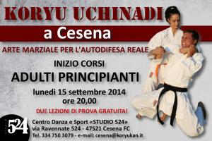 Corso di Koryu Uchinadi per adulti principianti a Cesena