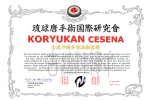 Koryukan Cesena è shibu dojo IRKRS 2016-2017