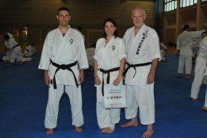 Linda Giunchi, neopromossa cintura nera in Koryu Uchinadi