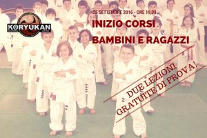 Corsi di karate per bambini e ragazzi a Cesena