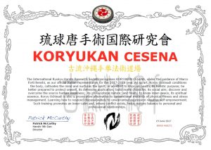 Koryukan Cesena è shibu dojo IRKRS 2017-2018