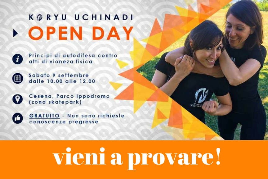 Koryu Uchinadi Open Day: vieni a provare!!
