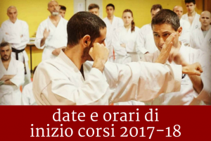 Corsi di karate a Cesena: date e orario di inizio corsi 2017-18