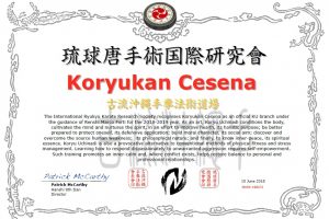 Koryukan Cesena è shibu dojo IRKRS 2018-2019