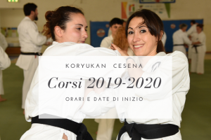 Koryukan Cesena: inizio corsi 2019-2020