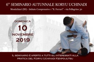 Sesto Seminario Autunnale Koryu Uchinadi