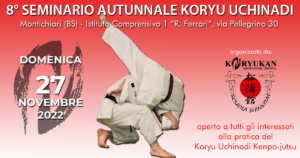 Ottavo Seminario Autunnale Koryu Uchinadi