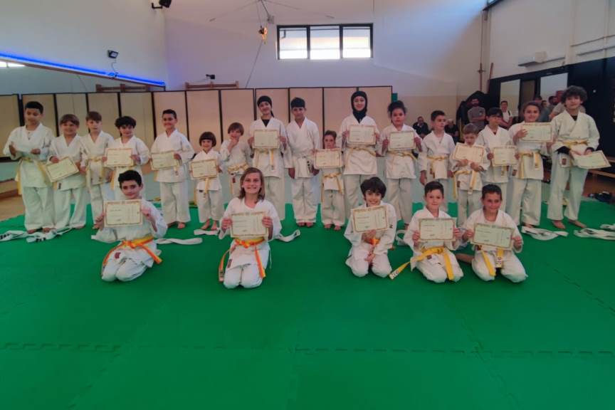 Esami di Kyu - Corso bambini e ragazzi - maggio 2023